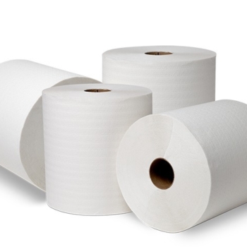 Papel Toalha Bobina 20cm x 200m 100% Celulose PT 6 RL
