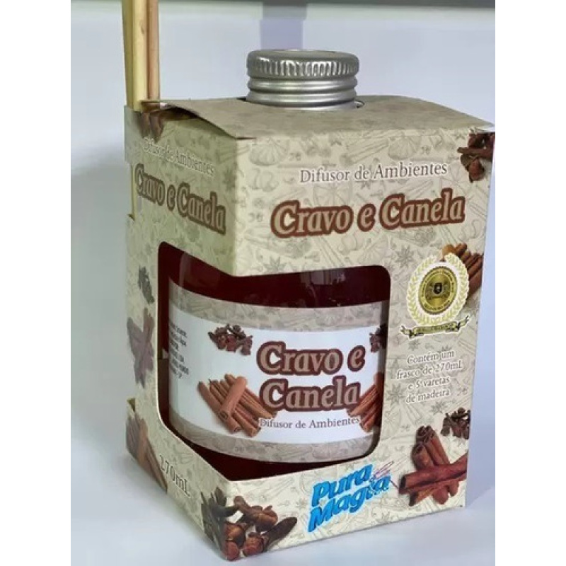 DIFUSOR DE AMBIENTE CRAVO E CANELA 270ML