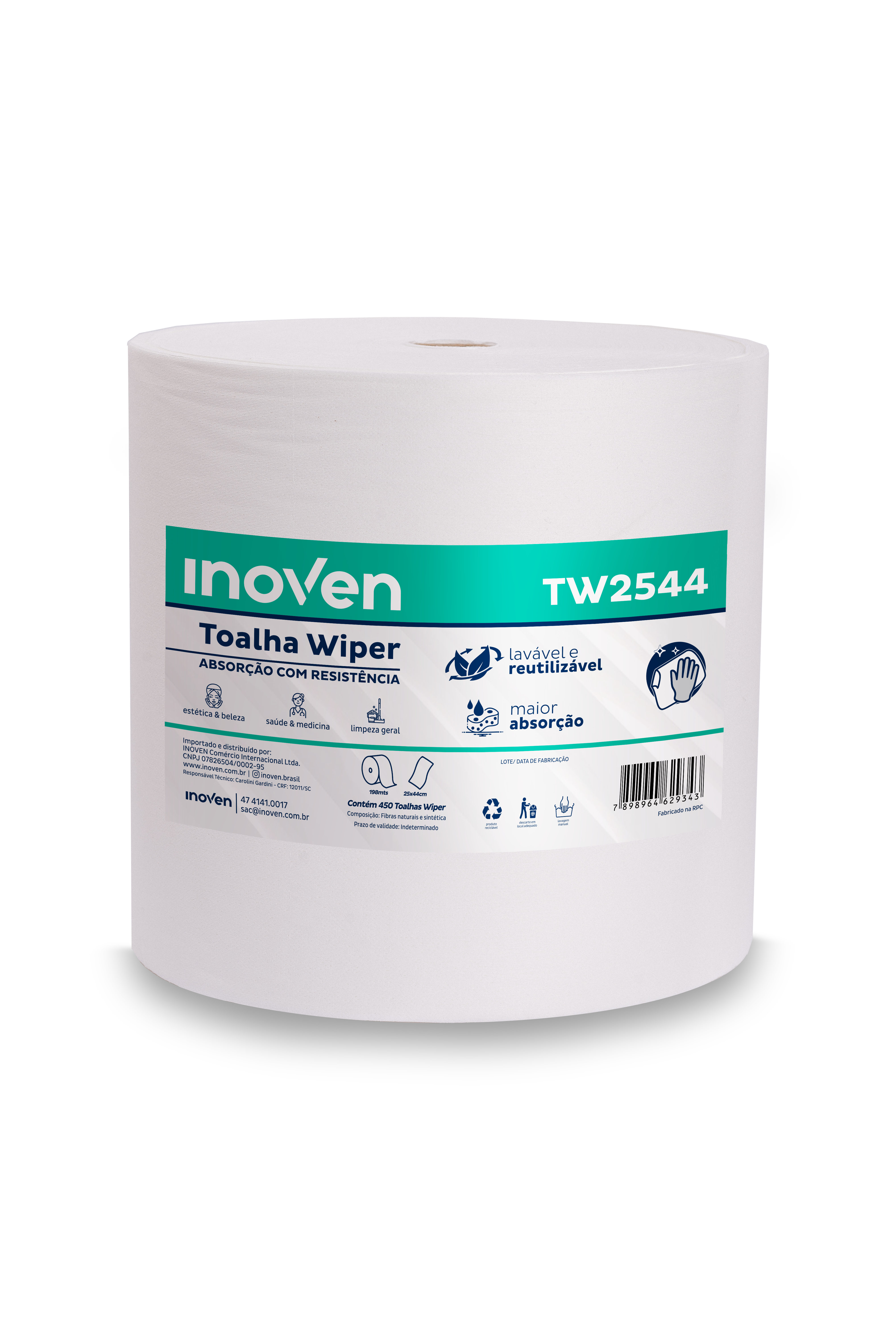 TOALHA WIPER 60G TW2544