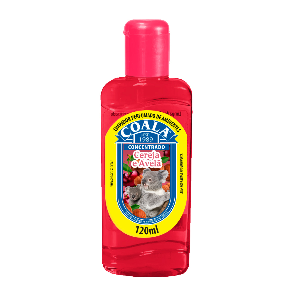 LIMPADOR PERFUMADO CONCENTRADO CEREJA E AVELÃ 120mL